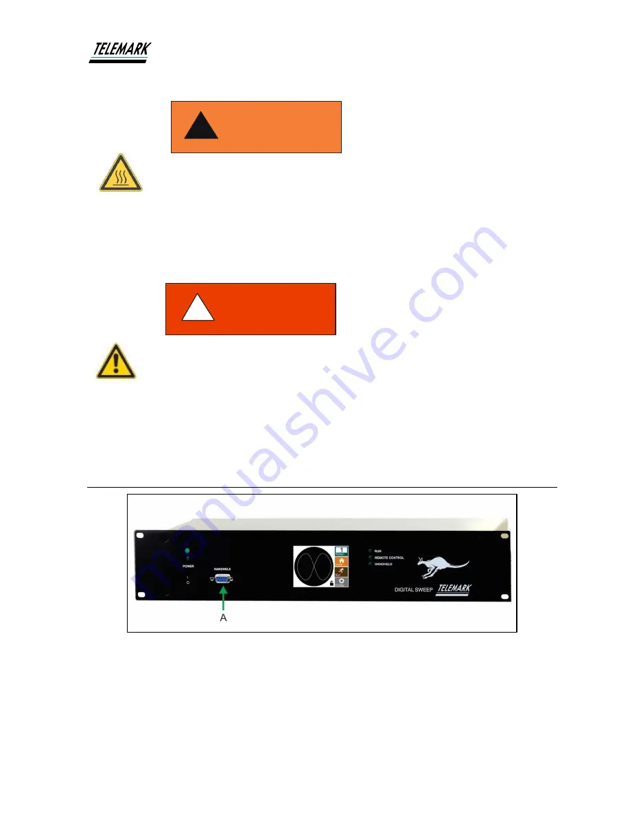 Telemark DIGITAL SWEEP Instruction Manual Download Page 18