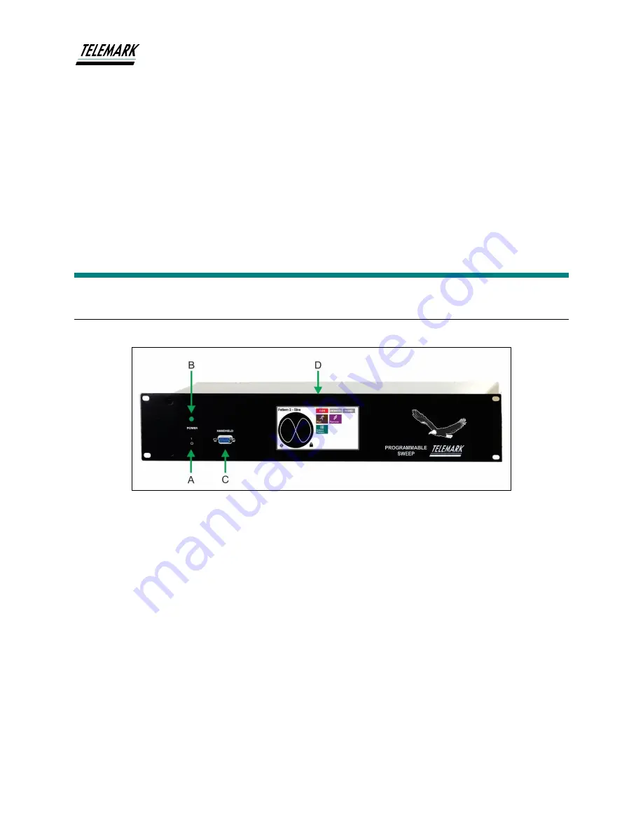 Telemark PROGRAMMABLE SWEEP Instruction Manual Download Page 26