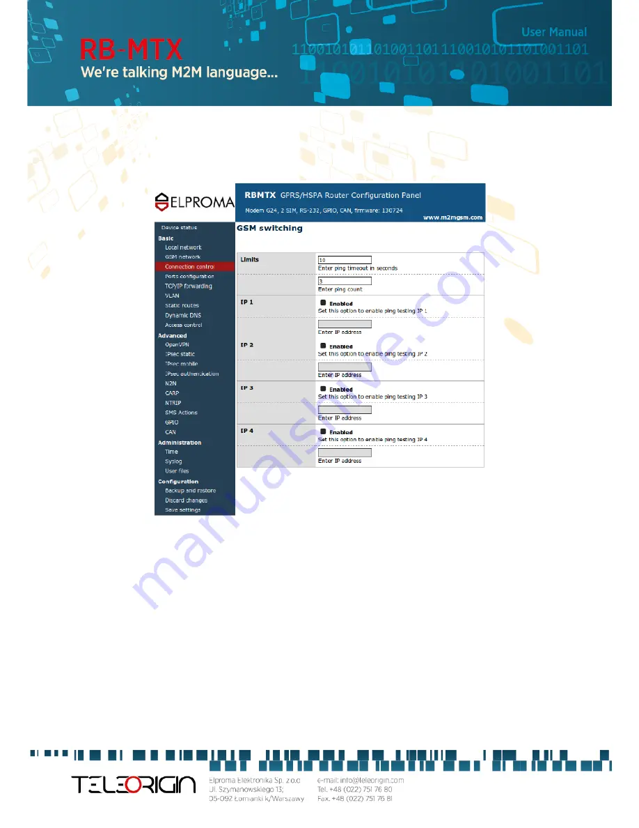 teleorgin RB-MTX User Manual Download Page 17