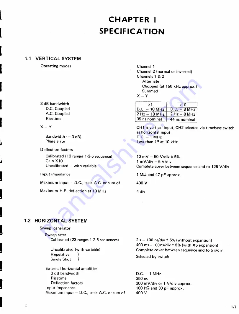 Telequipment DM64 Скачать руководство пользователя страница 6