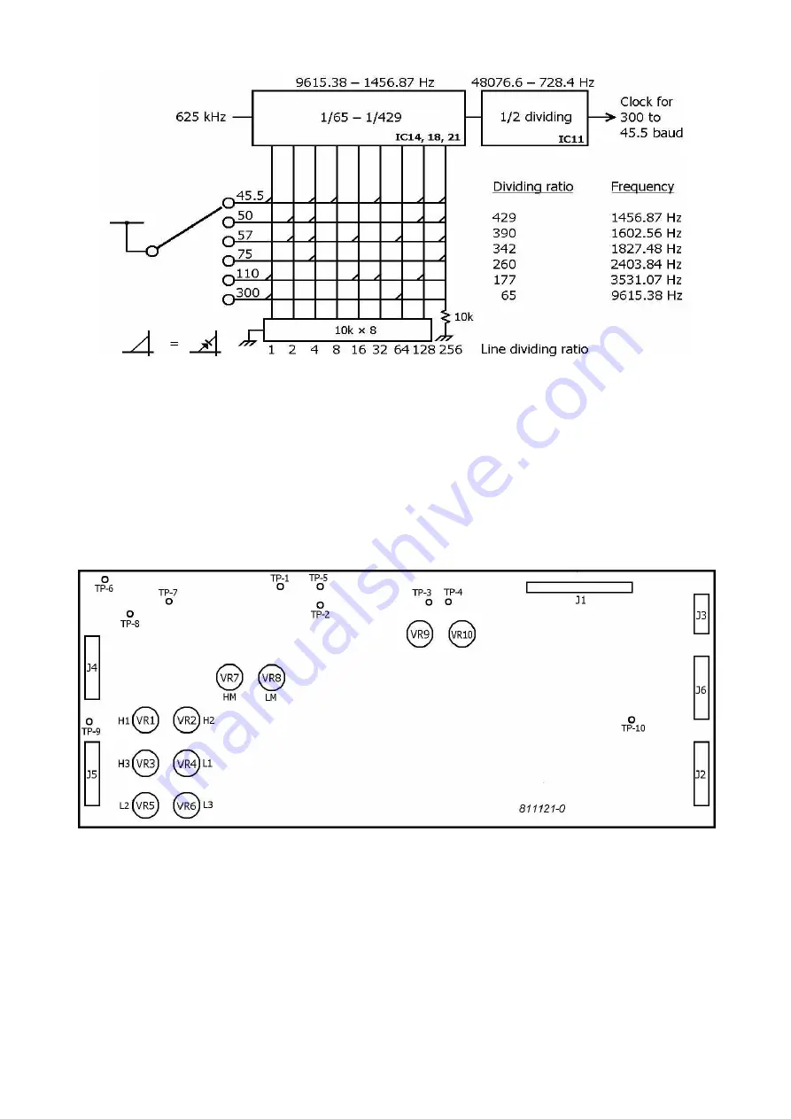 TELEREADER CWR-685E Service Manual Download Page 23