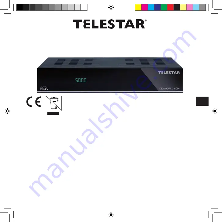 Telestar DIGINOVA 23 CI + Скачать руководство пользователя страница 25