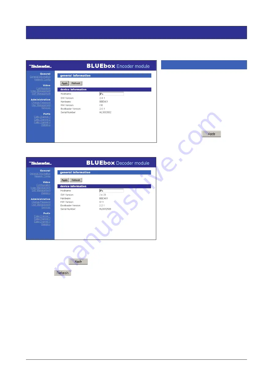 Teleste EASI IP Series User Manual Download Page 13