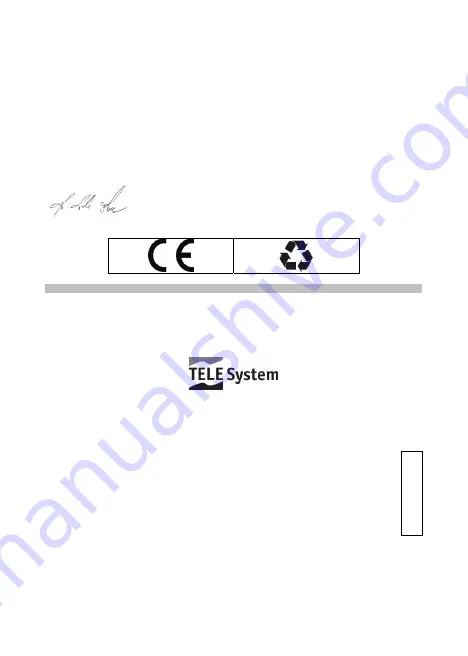 Telesystem 58040107 Скачать руководство пользователя страница 40