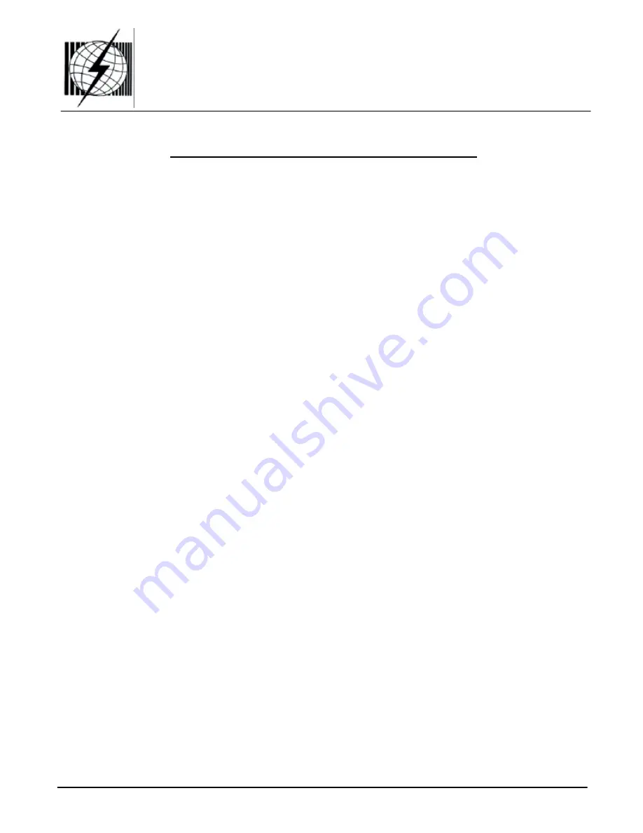 Teletronics International XI-1500 Configuration Download Page 1