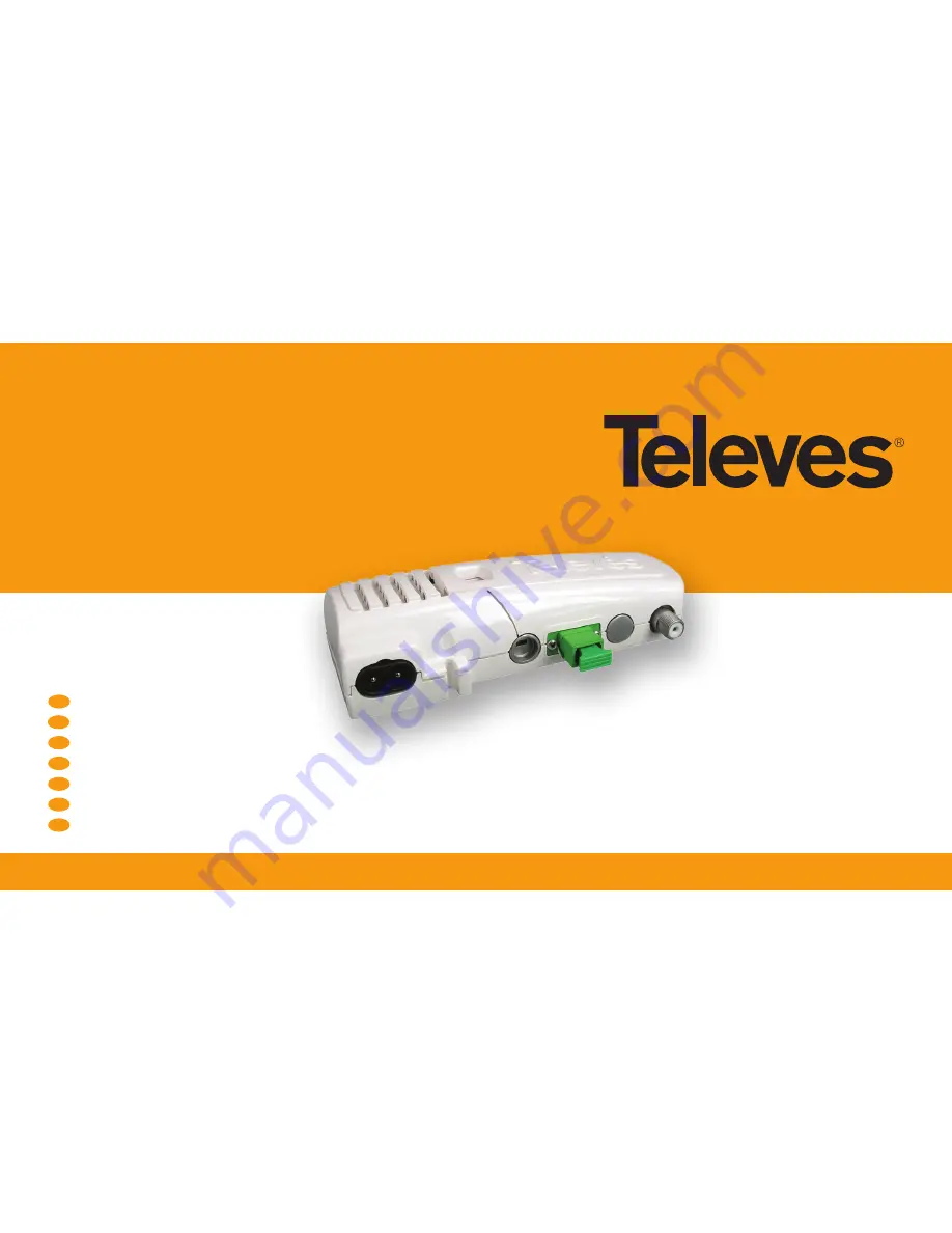 Televes OE1216 User Manual Download Page 1