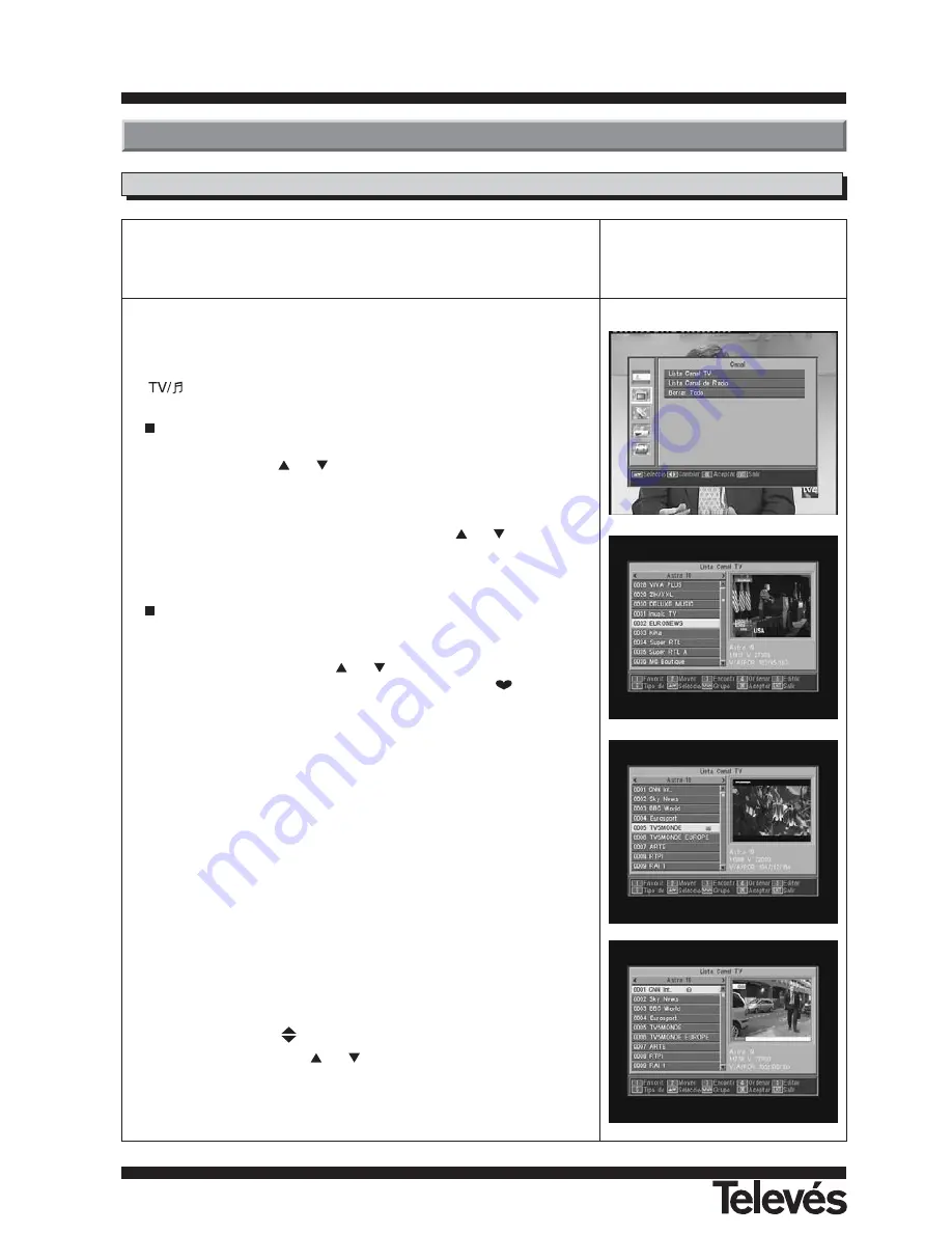 Televes RSD-7115 User Manual Download Page 16