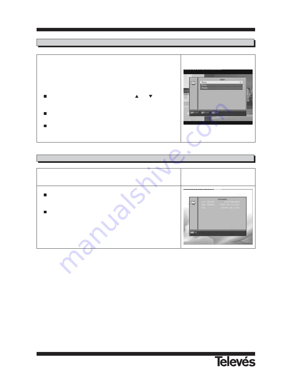 Televes RSD-7115 User Manual Download Page 62