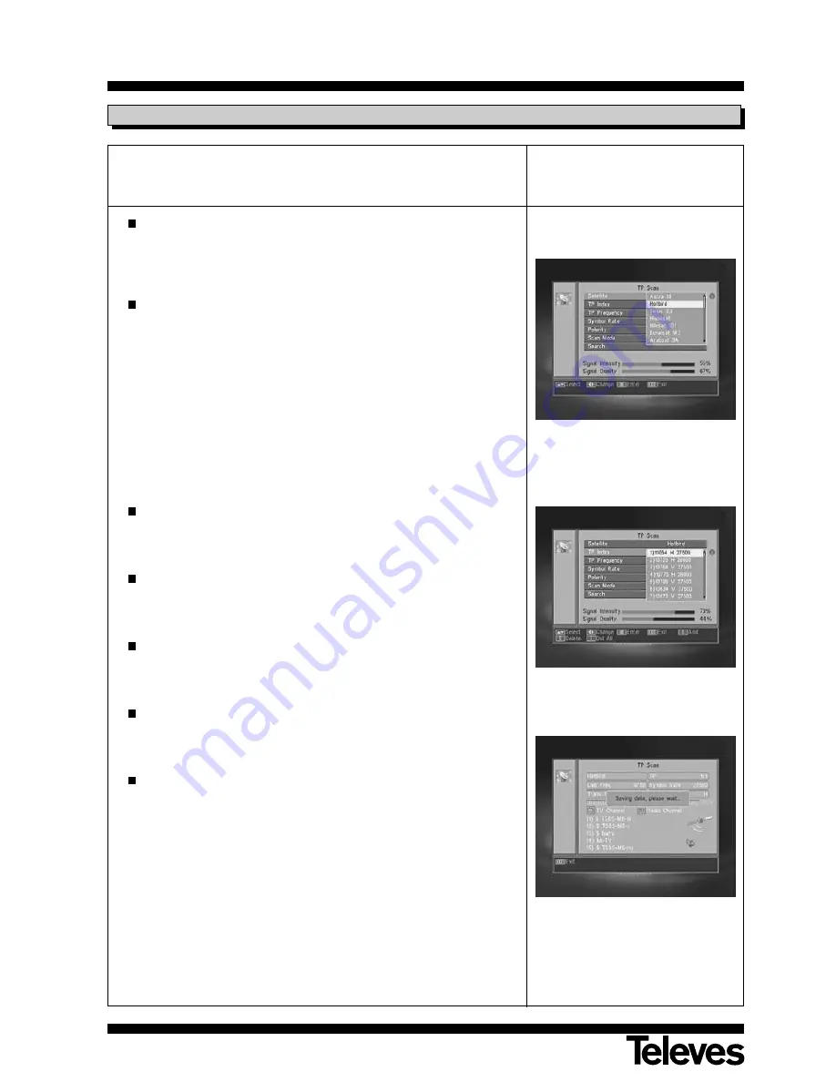 Televes RSD - 711801 User Manual Download Page 25