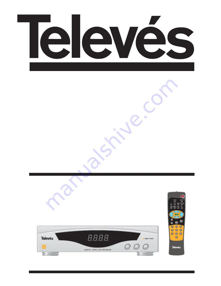 Televes RSD - 7297 User Manual Download Page 1