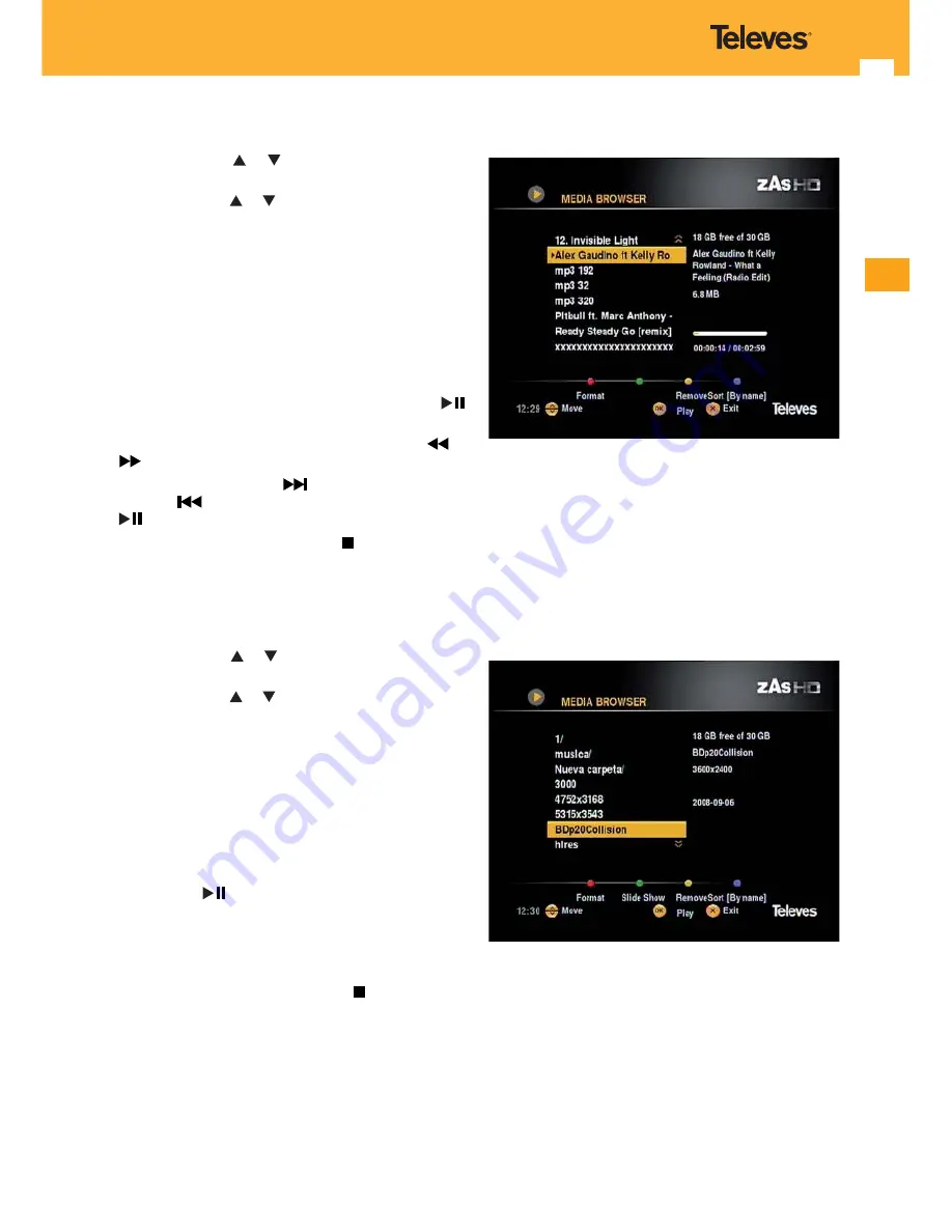 Televes zAshd User Manual Download Page 35