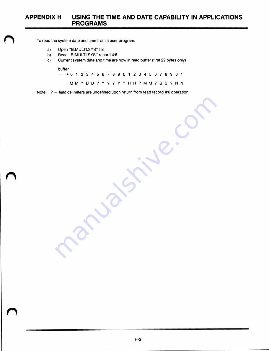 TeleVideo TS 806/20 Installation And User Manual Download Page 89