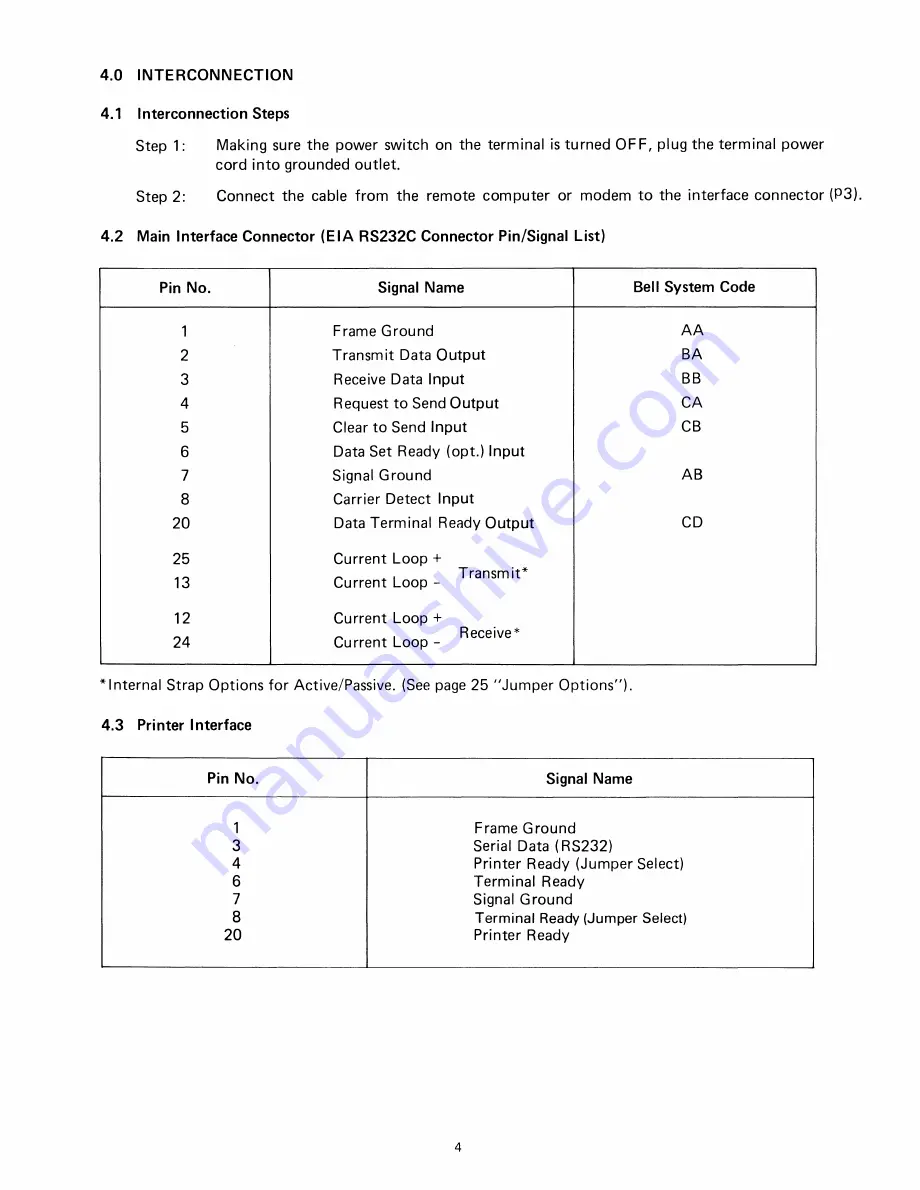 TeleVideo TVI-9128 Operators Reference Handbook Download Page 8