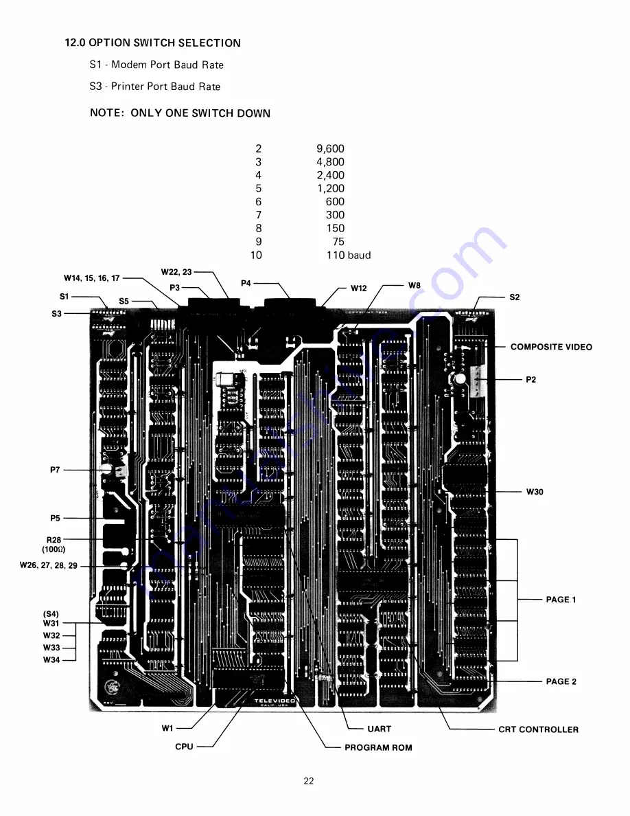 TeleVideo TVI-9128 Operators Reference Handbook Download Page 26