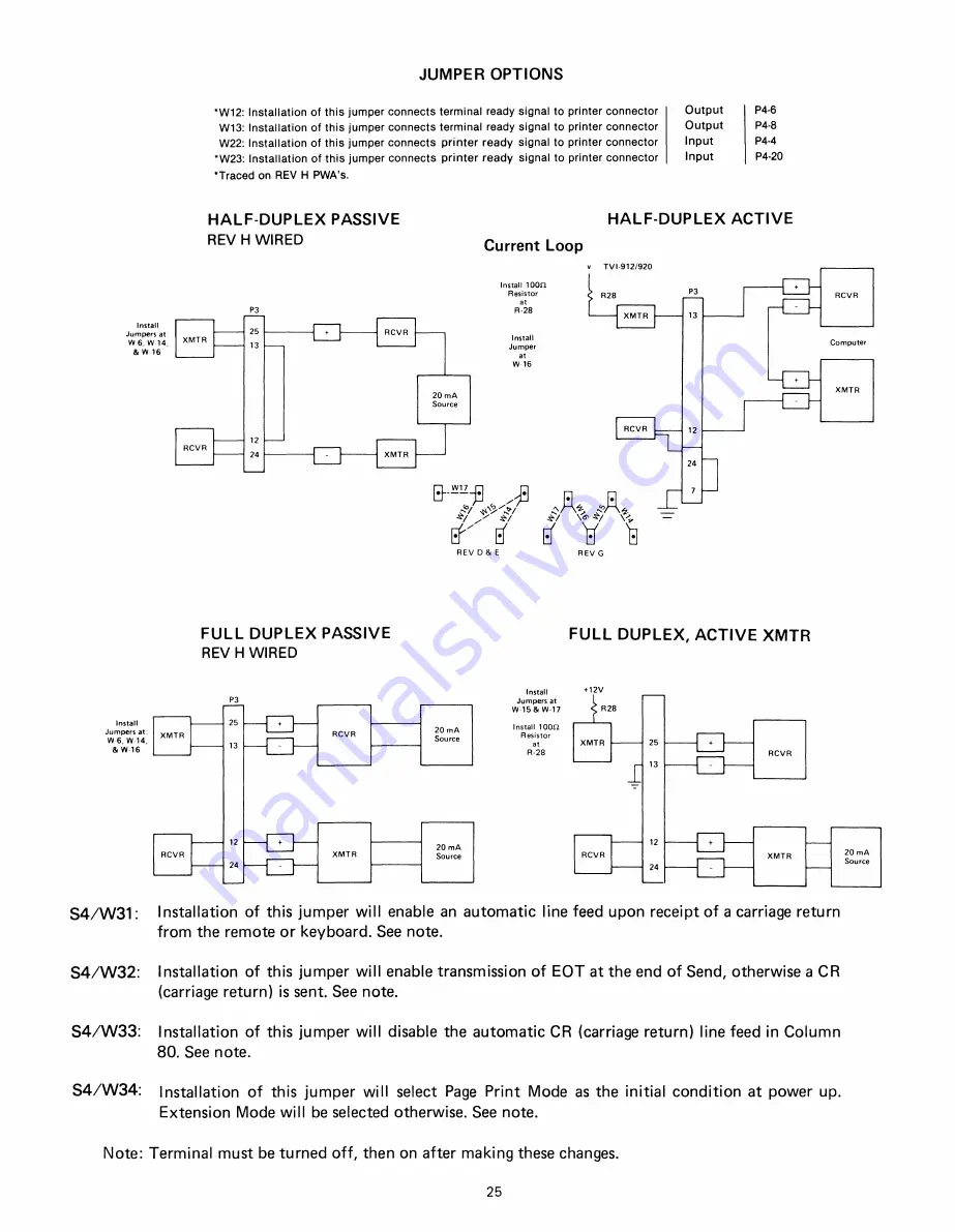 TeleVideo TVI-9128 Operators Reference Handbook Download Page 29