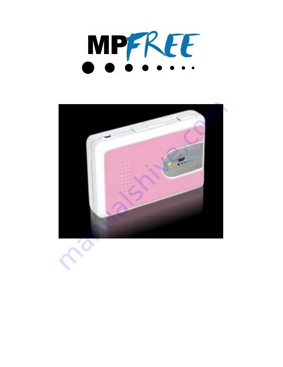 Teleway MPFree TMP3FT User Manual Download Page 1