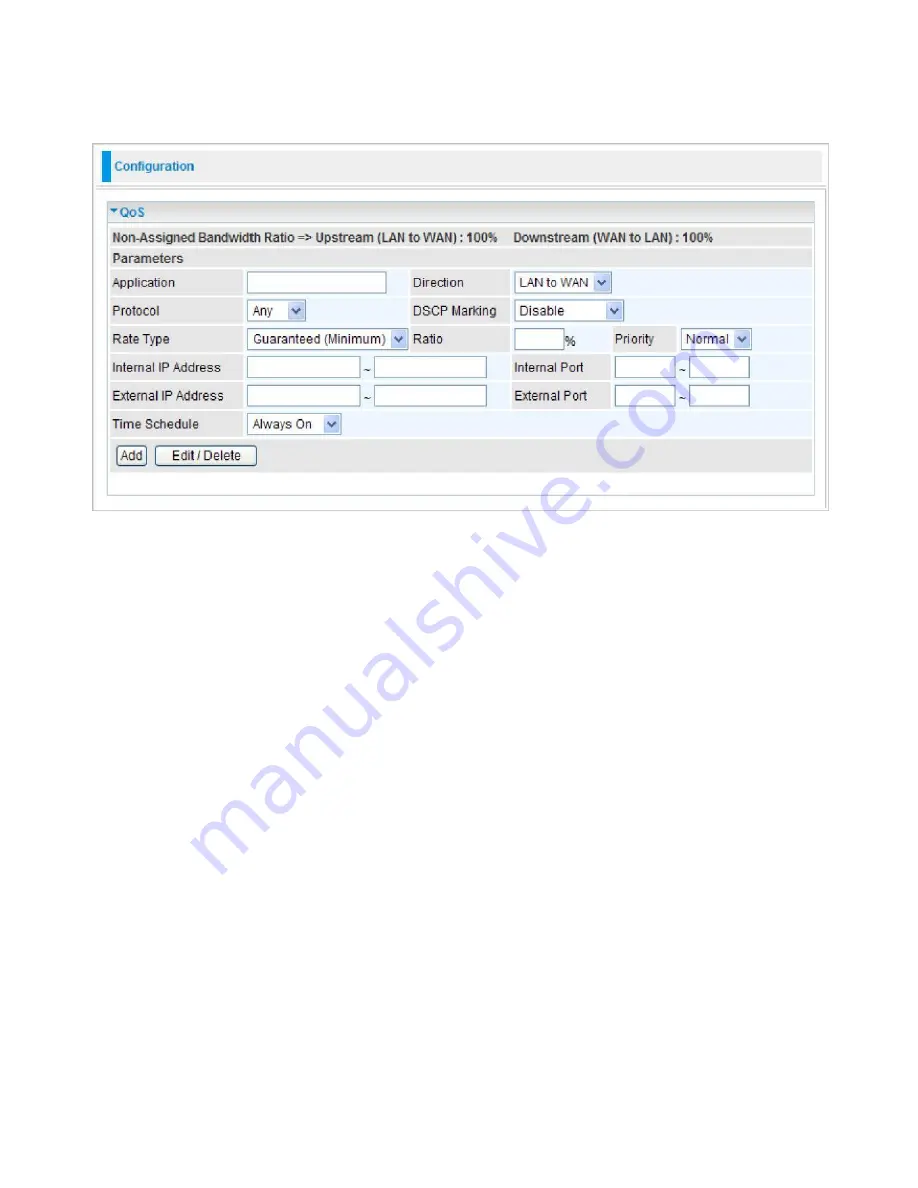 TeleWell TW-EF600 User Manual Download Page 102