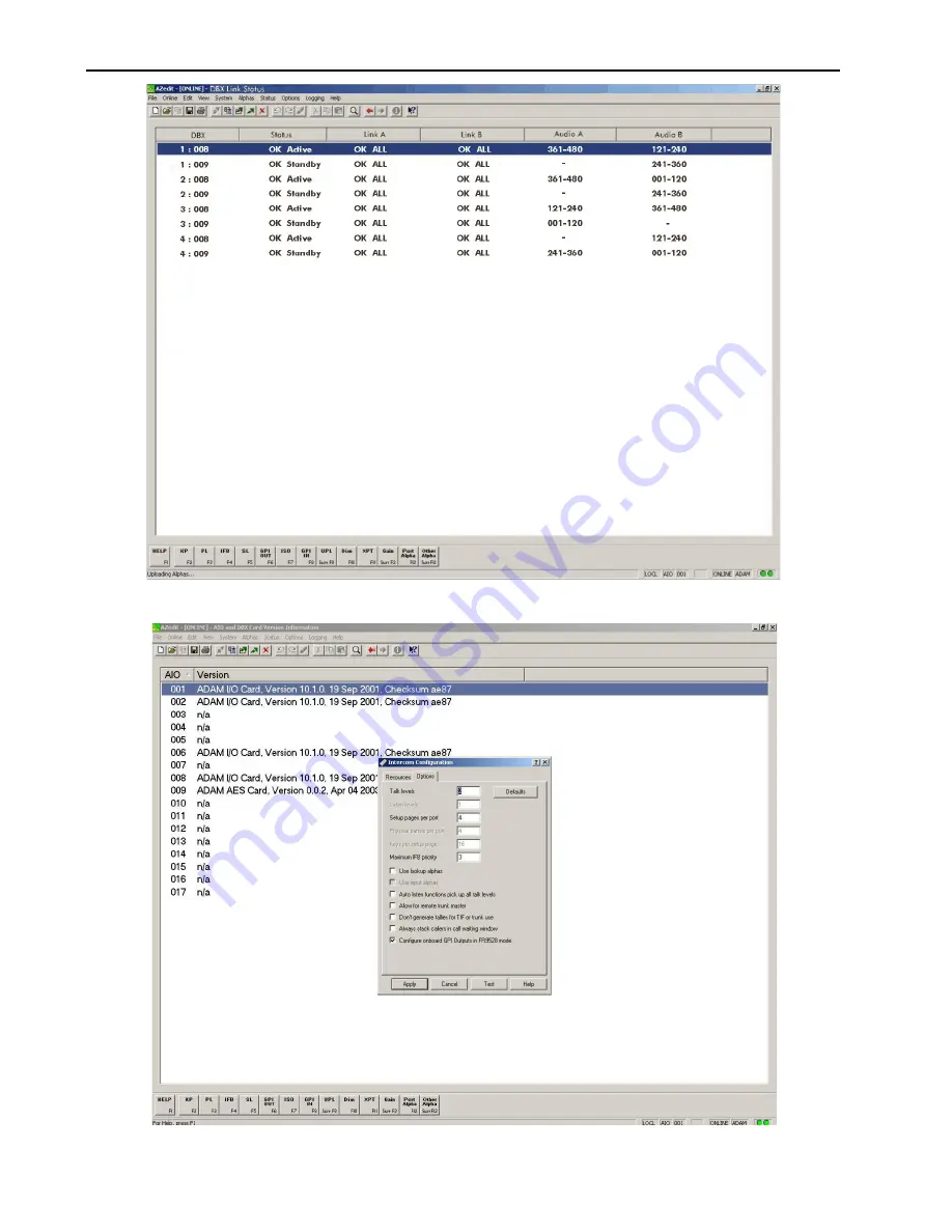 Telex ADAM DBX Скачать руководство пользователя страница 20