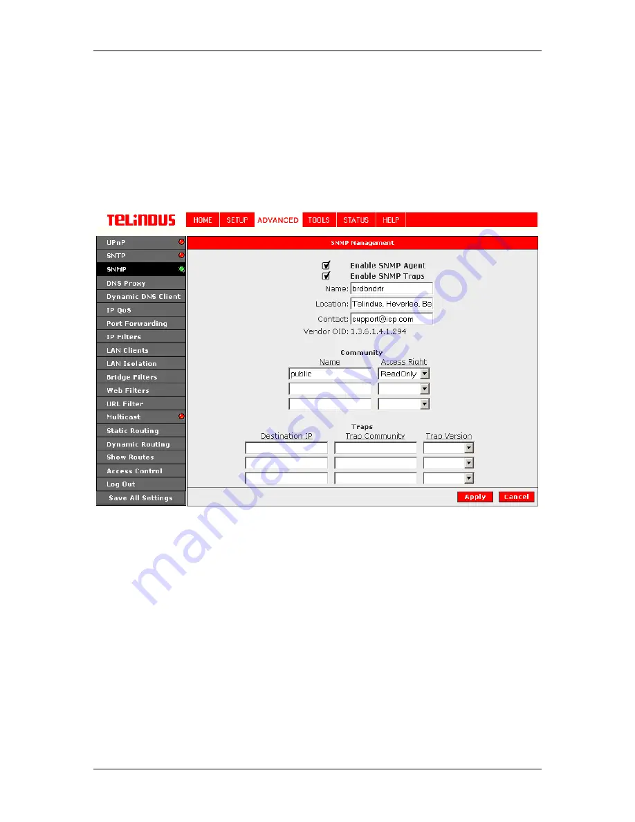 Telindus 1130 User Manual Download Page 26