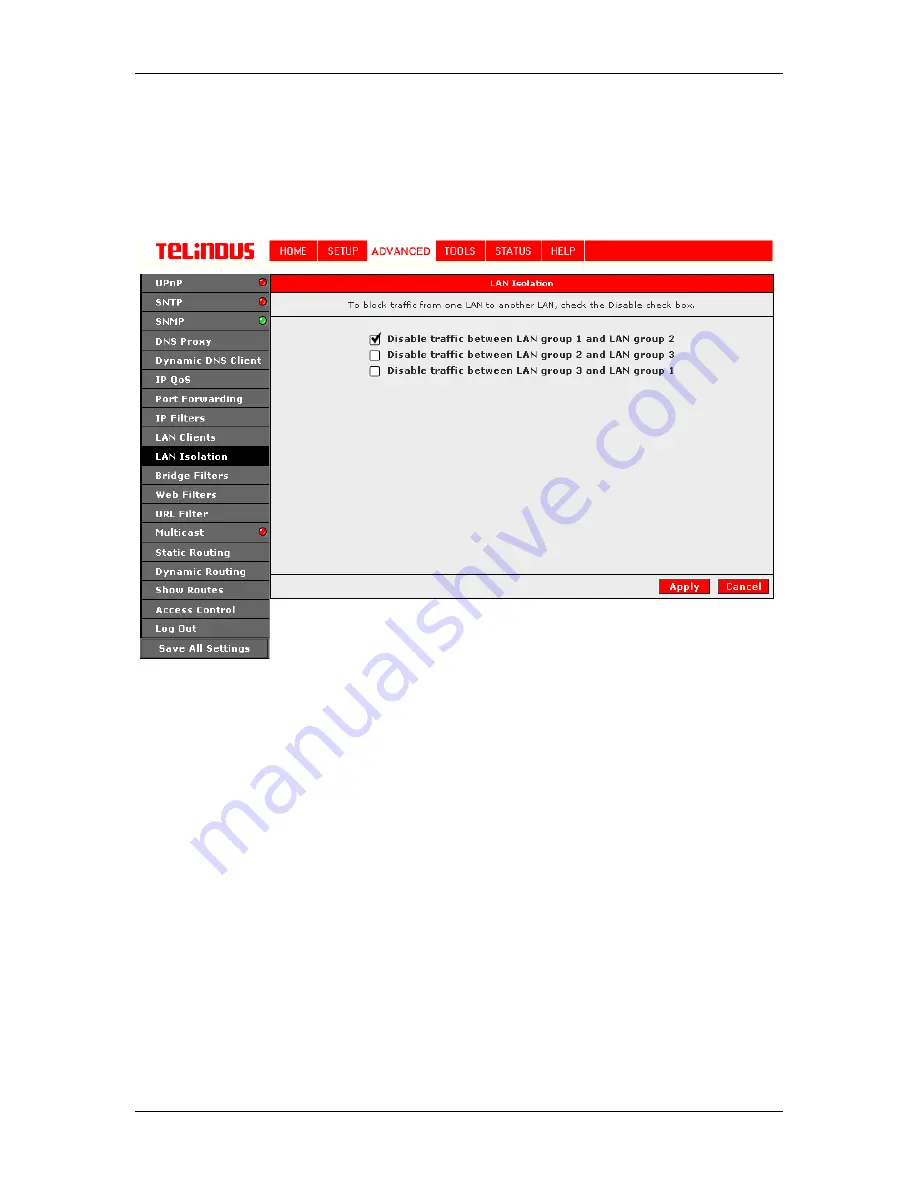 Telindus 1130 User Manual Download Page 35