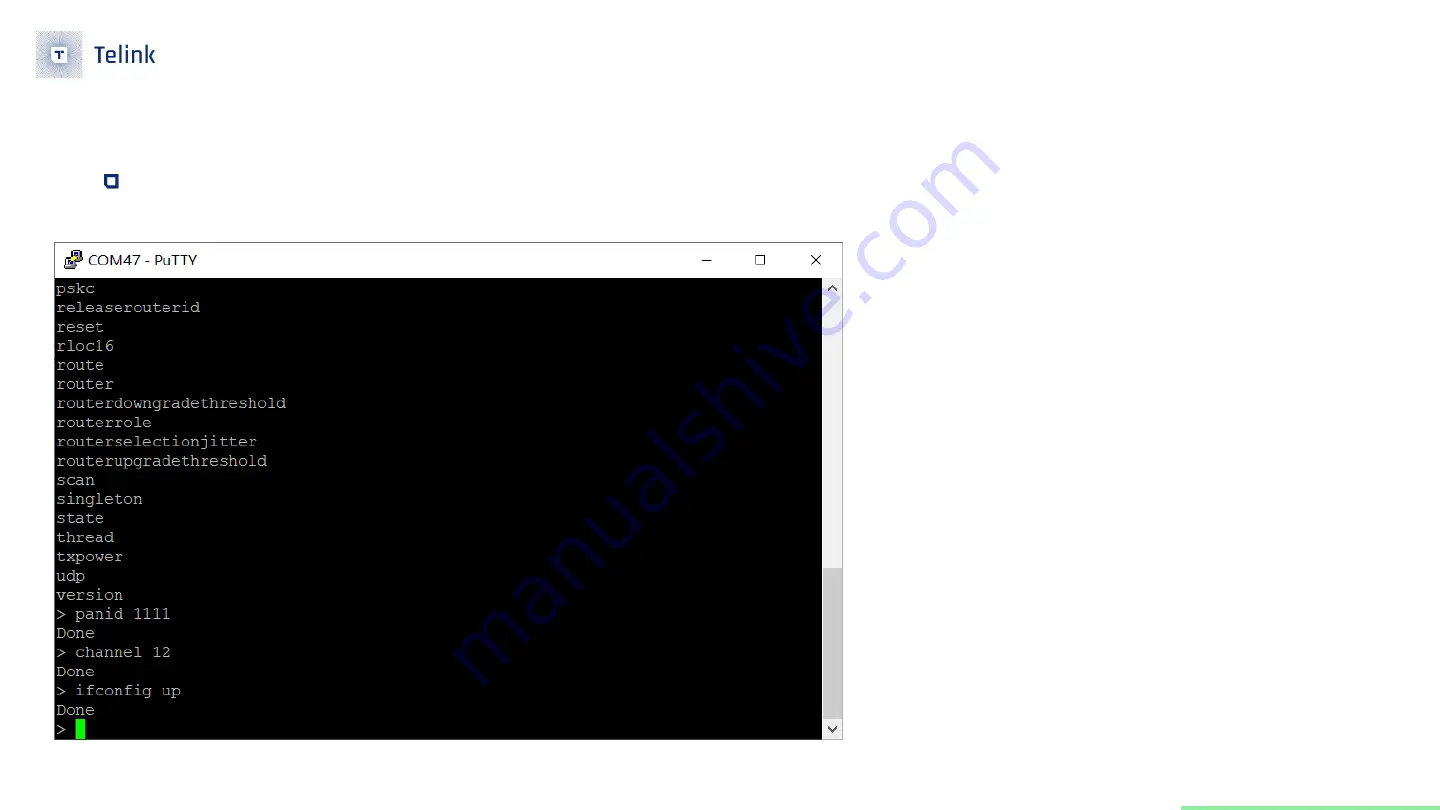 TELink B91 Quick Start Manual Download Page 7