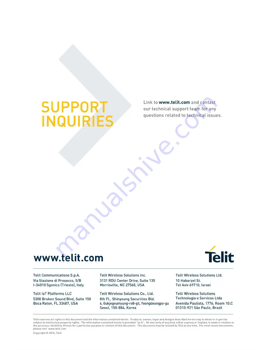 Telit Wireless Solutions BlueMod+S42M Hardware User'S Manual Download Page 48