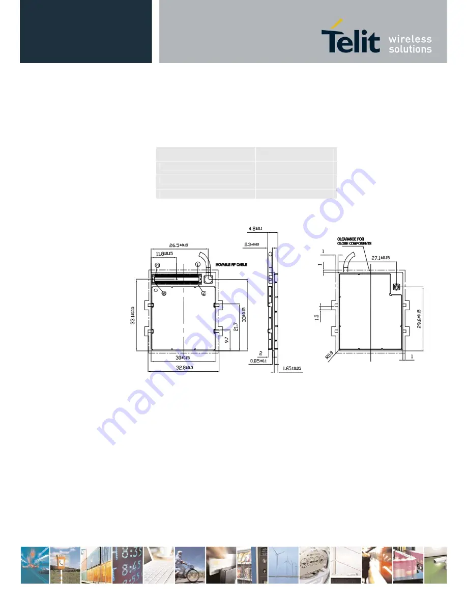 Telit Wireless Solutions CC864-DUAL Скачать руководство пользователя страница 12