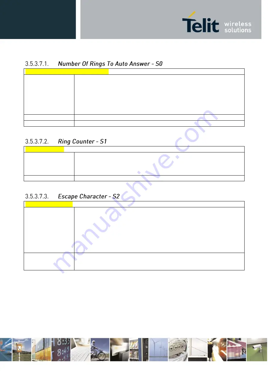 Telit Wireless Solutions DE910-DUAL Reference Manual Download Page 57