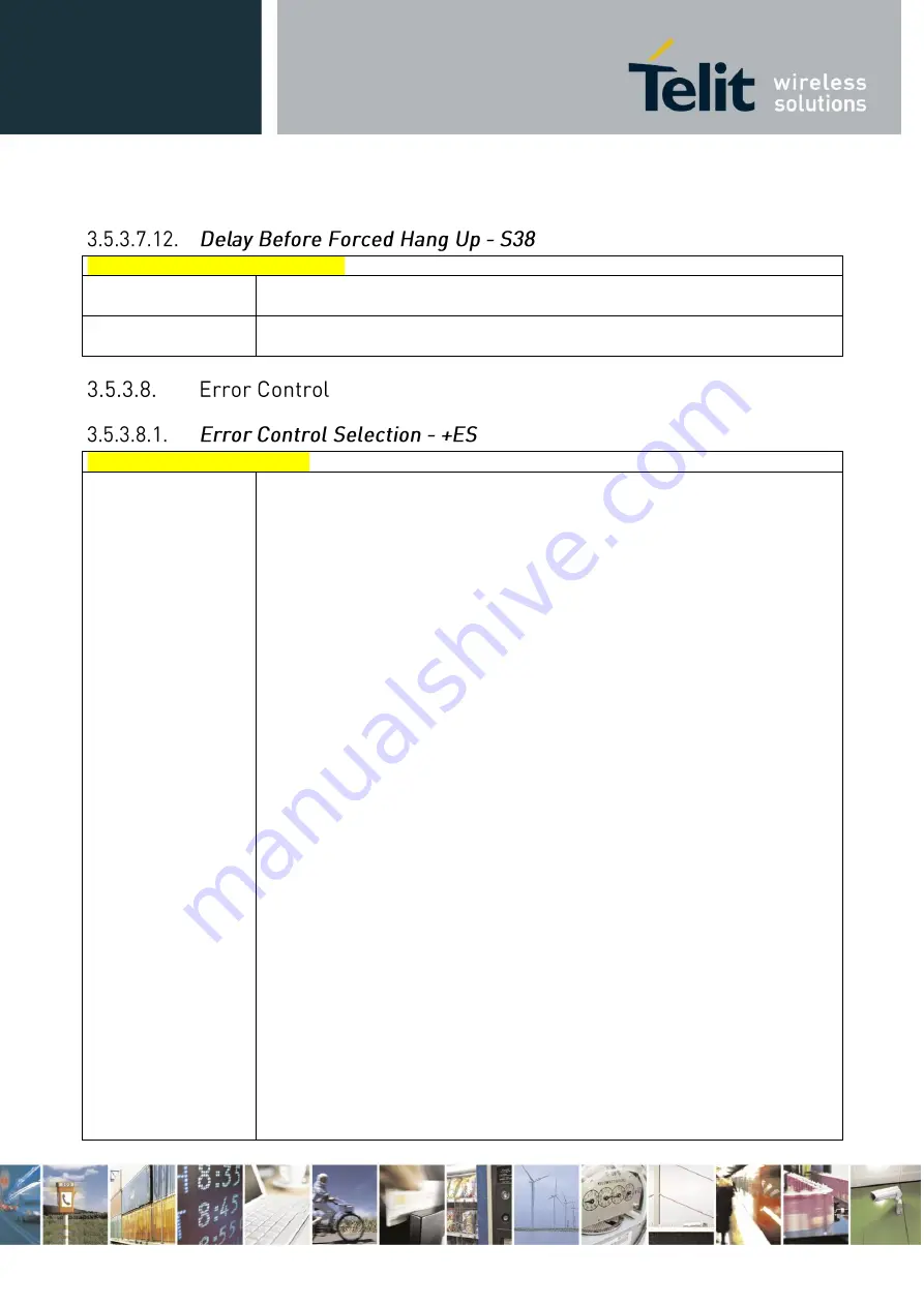 Telit Wireless Solutions DE910-DUAL Reference Manual Download Page 61