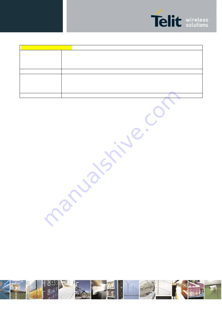 Telit Wireless Solutions DE910-DUAL Reference Manual Download Page 83