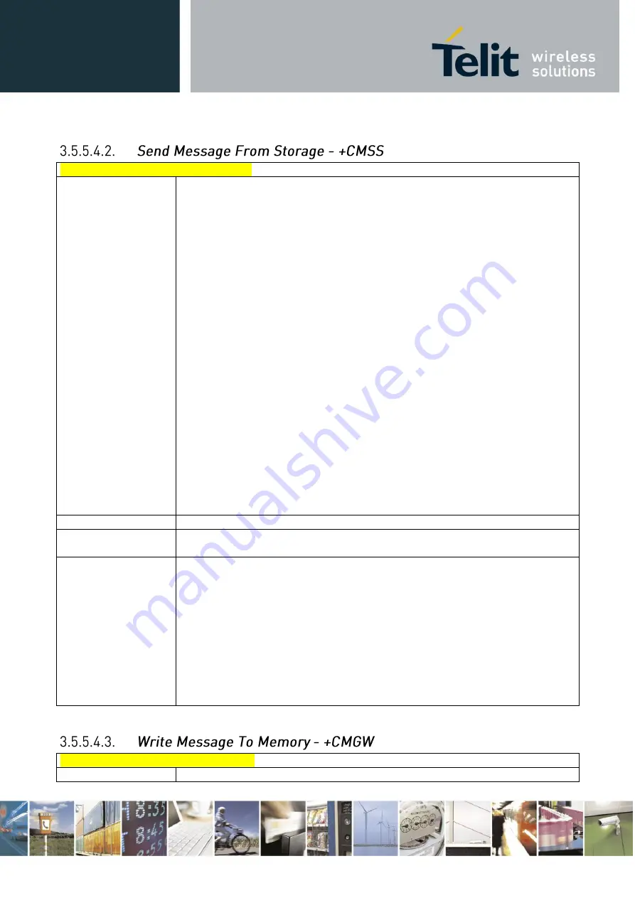 Telit Wireless Solutions DE910-DUAL Reference Manual Download Page 107