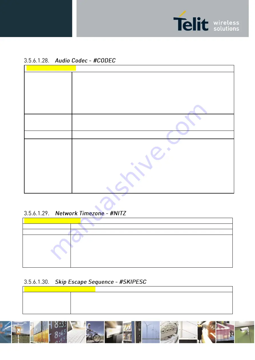 Telit Wireless Solutions DE910-DUAL Reference Manual Download Page 133