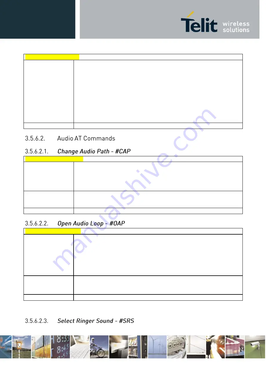 Telit Wireless Solutions DE910-DUAL Reference Manual Download Page 139