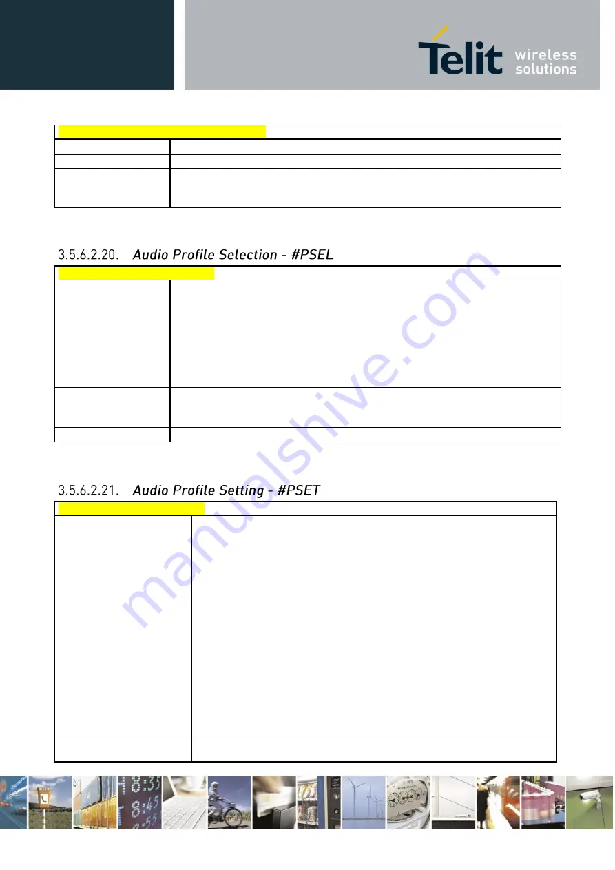 Telit Wireless Solutions DE910-DUAL Reference Manual Download Page 148