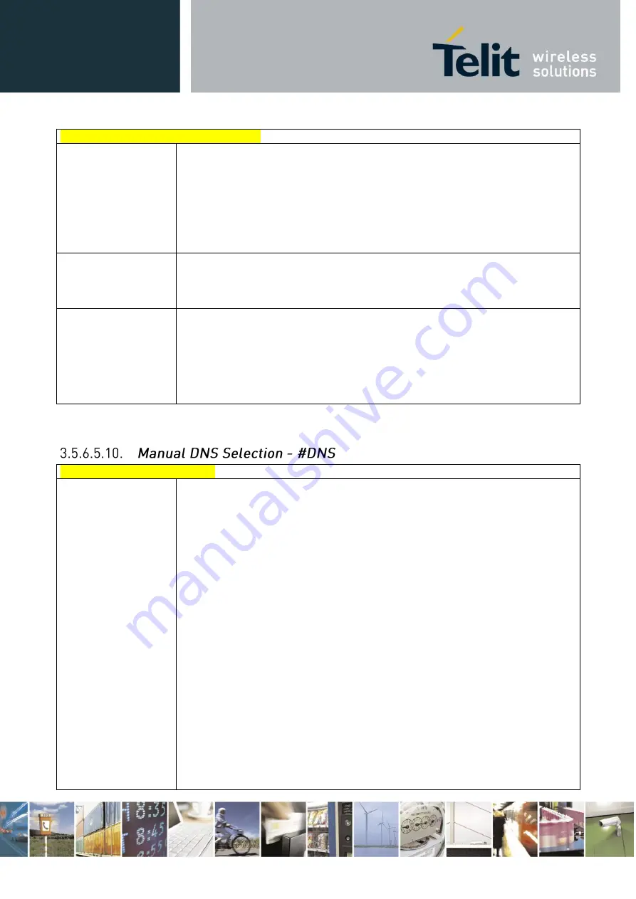 Telit Wireless Solutions DE910-DUAL Reference Manual Download Page 185