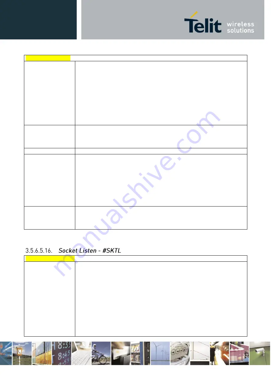 Telit Wireless Solutions DE910-DUAL Reference Manual Download Page 190