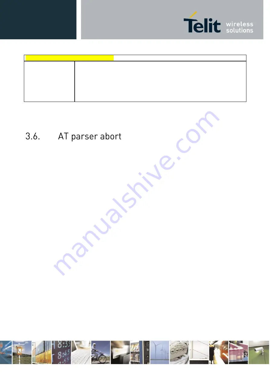 Telit Wireless Solutions DE910-DUAL Reference Manual Download Page 258