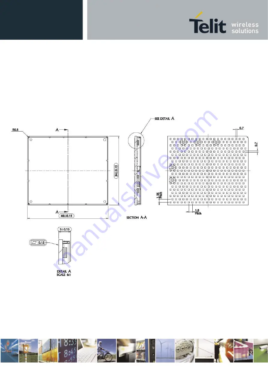 Telit Wireless Solutions E922-3GR Series Hardware User'S Manual Download Page 96