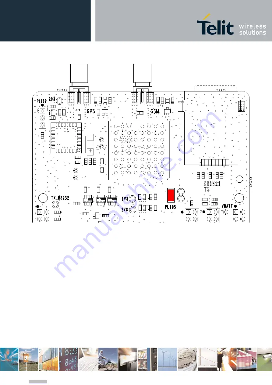 Telit Wireless Solutions EVK2 Скачать руководство пользователя страница 73