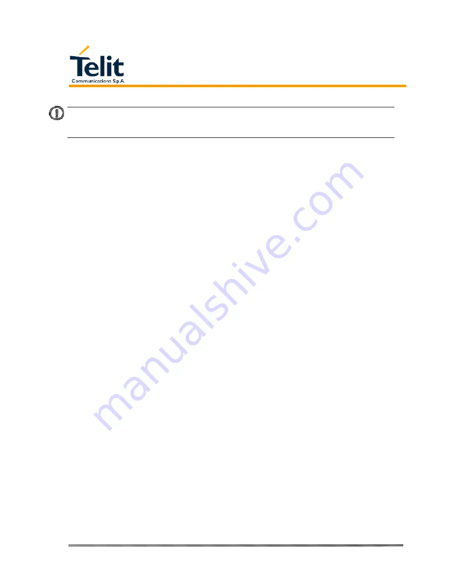 Telit Wireless Solutions GE863-PY Pb balls Hardware User'S Manual Download Page 32