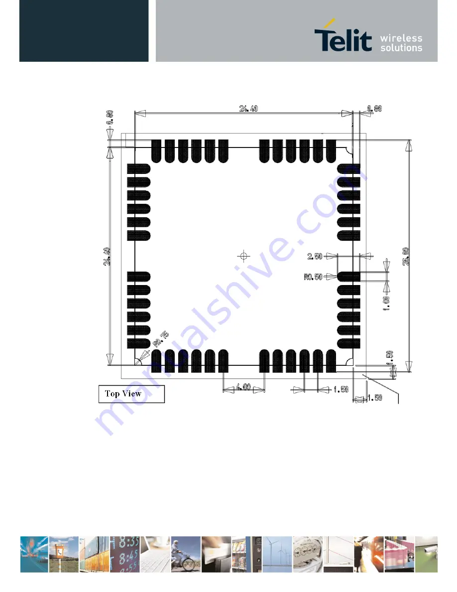 Telit Wireless Solutions GL865-DUAL V3 Скачать руководство пользователя страница 62