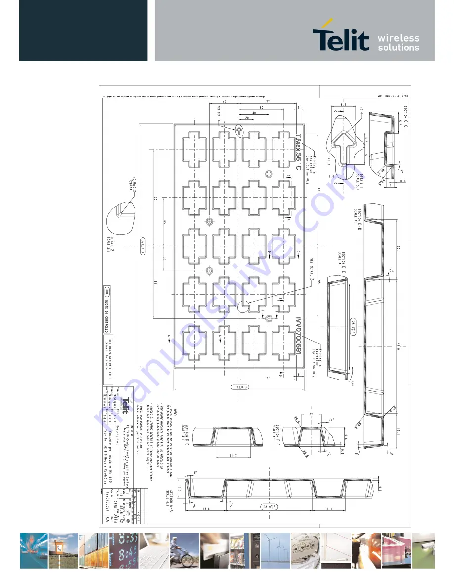 Telit Wireless Solutions GL865-DUAL V3 Скачать руководство пользователя страница 68