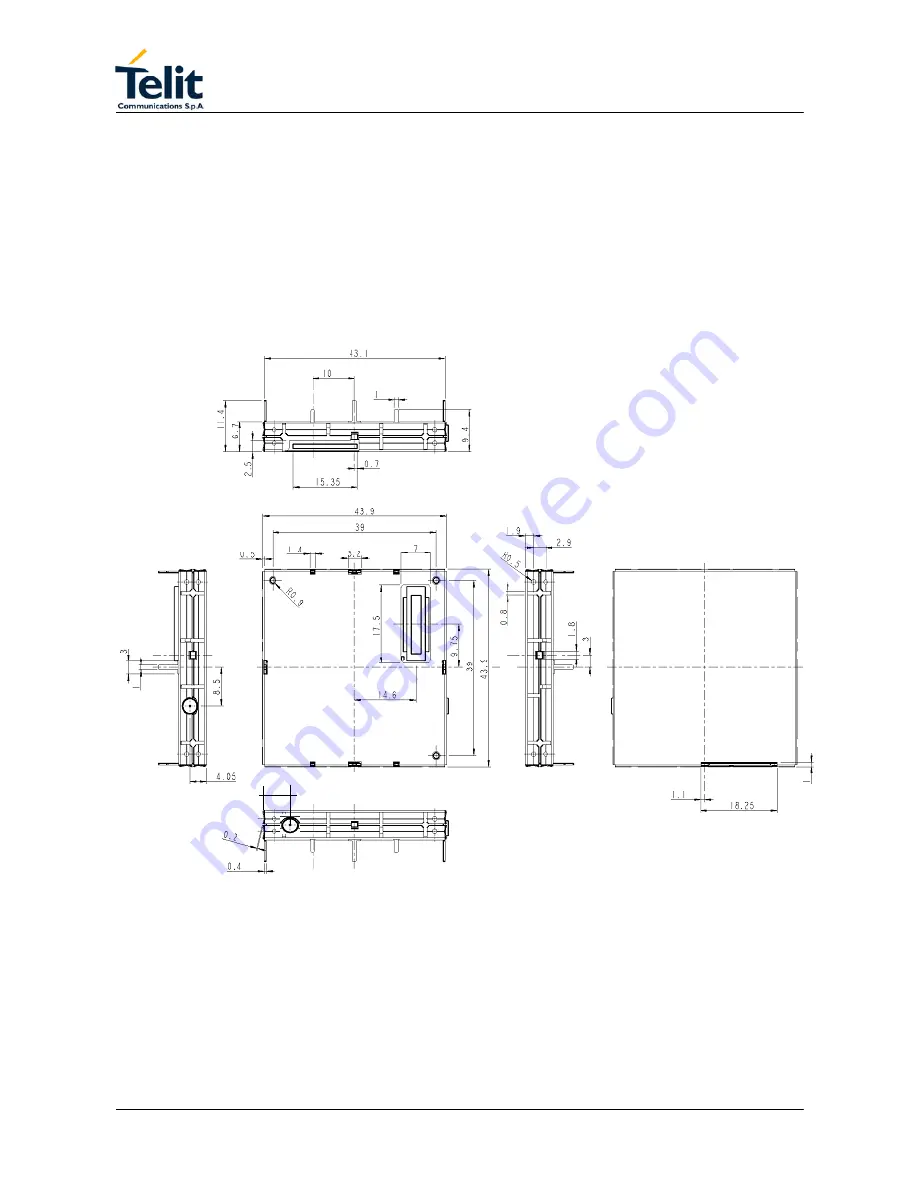 Telit Wireless Solutions GM862GPS Series Technical Manual Download Page 18