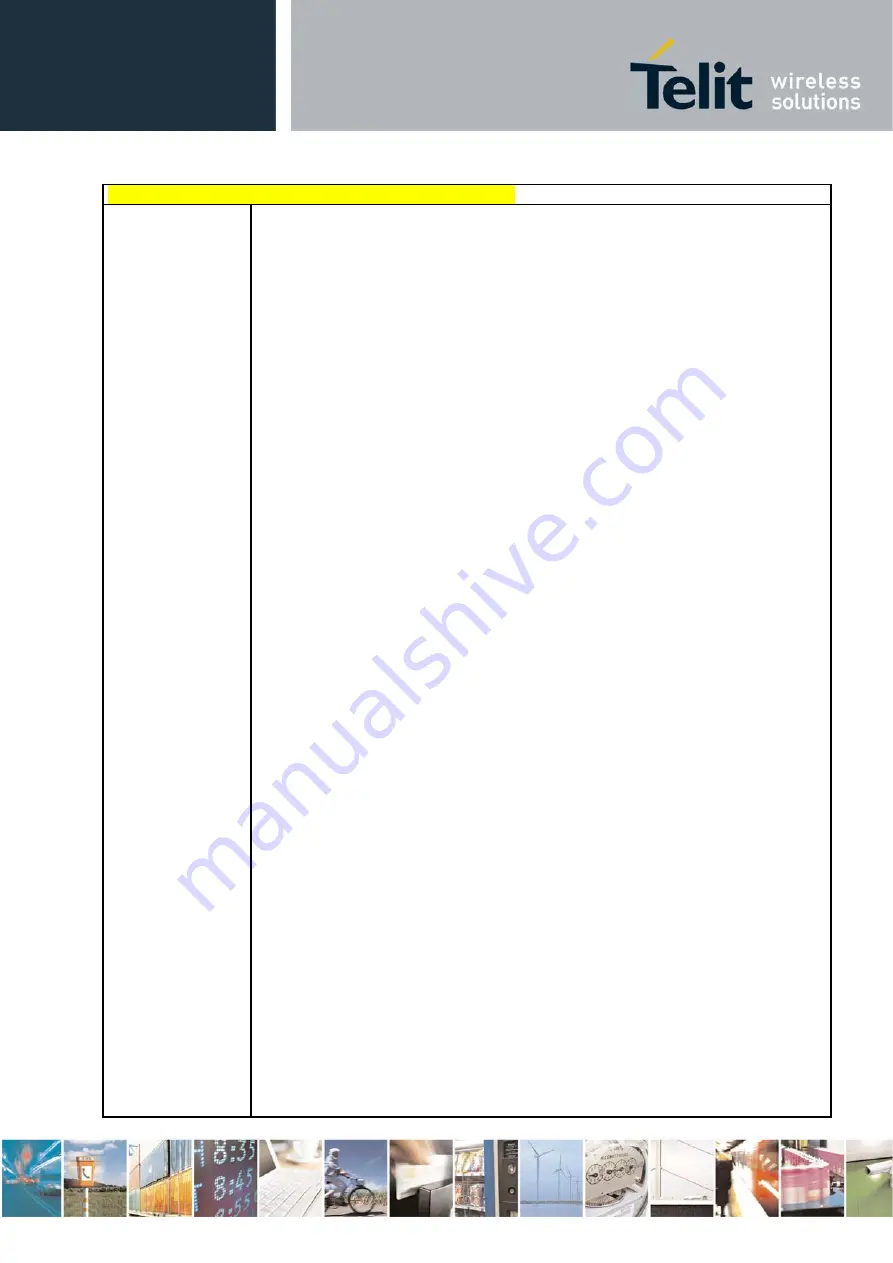 Telit Wireless Solutions HE863 Series At Commands Reference Manual Download Page 99