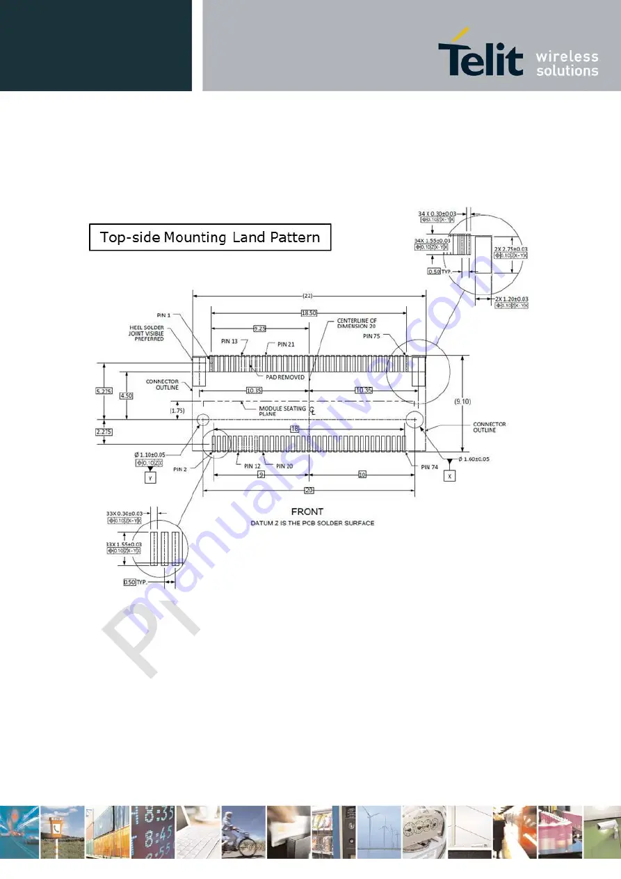 Telit Wireless Solutions M.2 HN930 Hardware User'S Manual Download Page 66