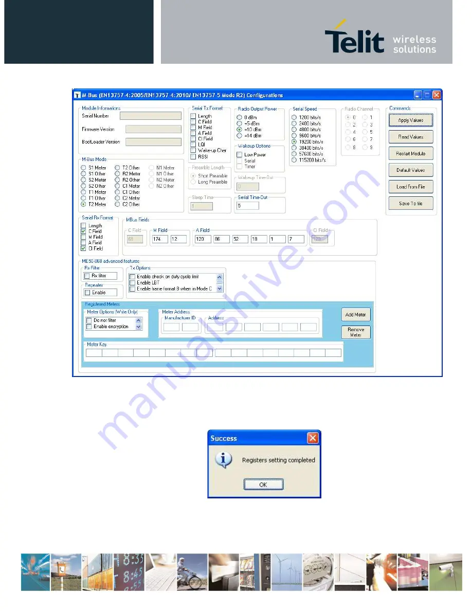 Telit Wireless Solutions ME50-868 Скачать руководство пользователя страница 17