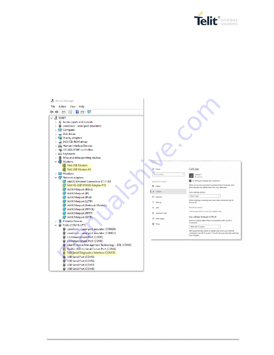 Telit Wireless Solutions ME910C1 Series Quick Start Manual Download Page 8