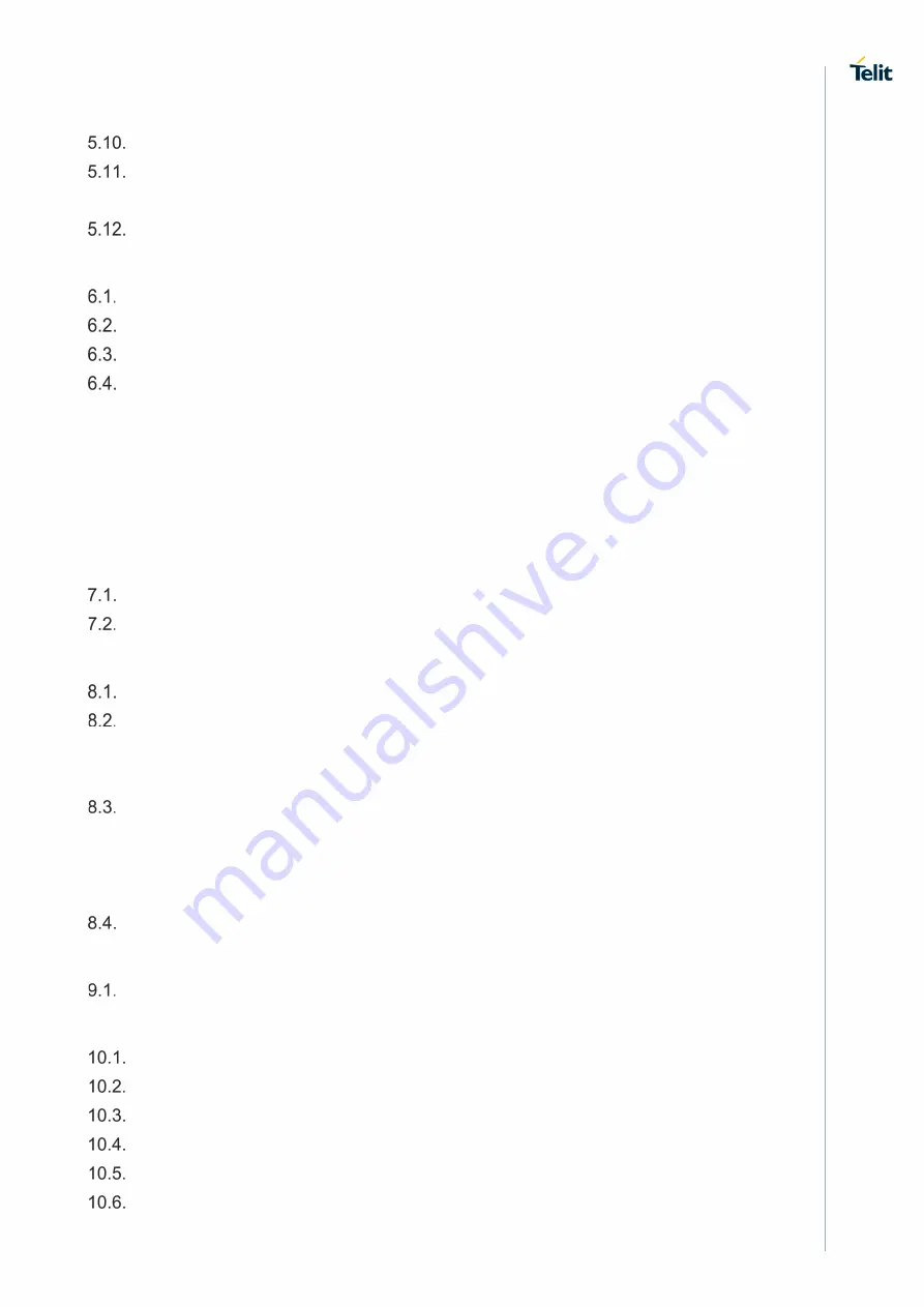 Telit Wireless Solutions ML865G1 Скачать руководство пользователя страница 7