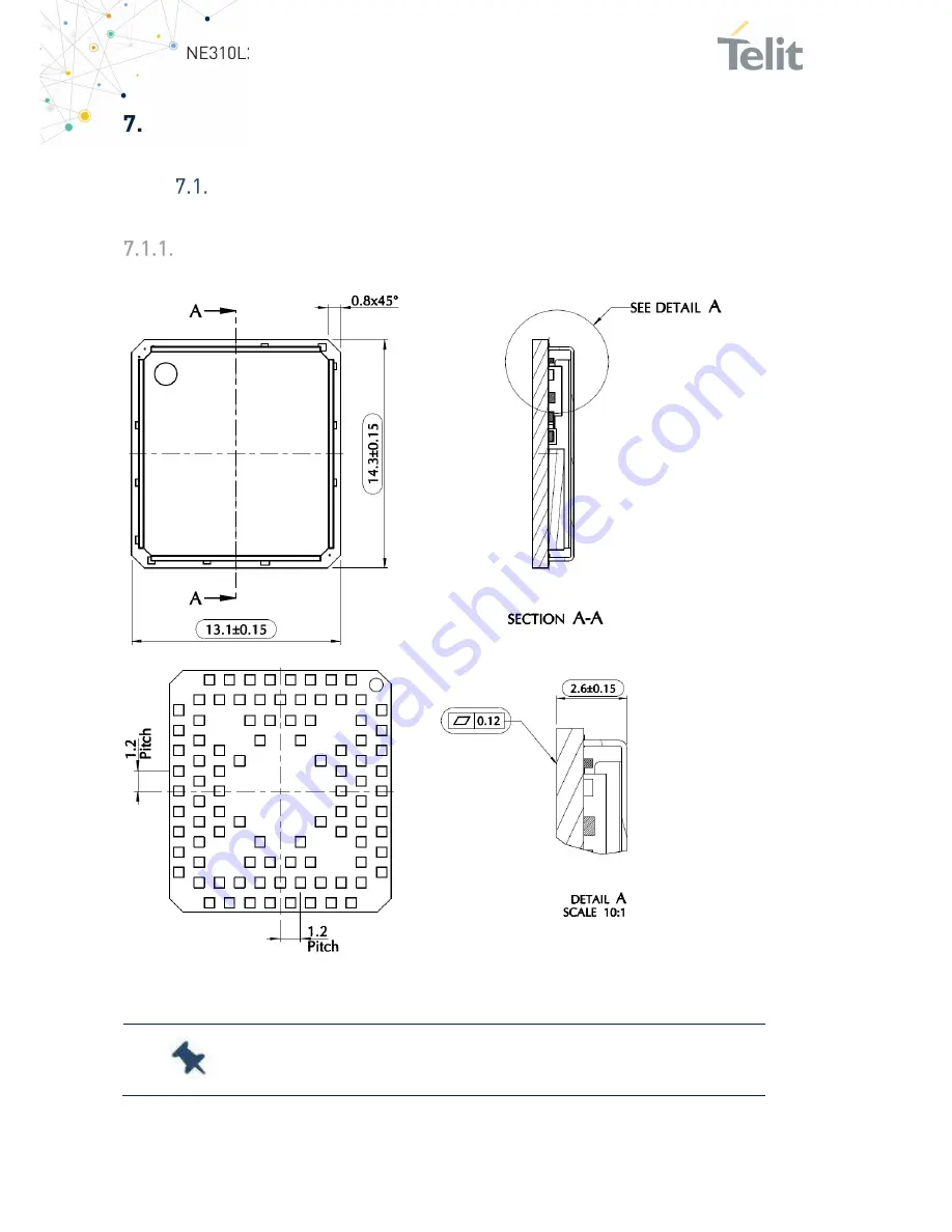 Telit Wireless Solutions NE310L2 Скачать руководство пользователя страница 39