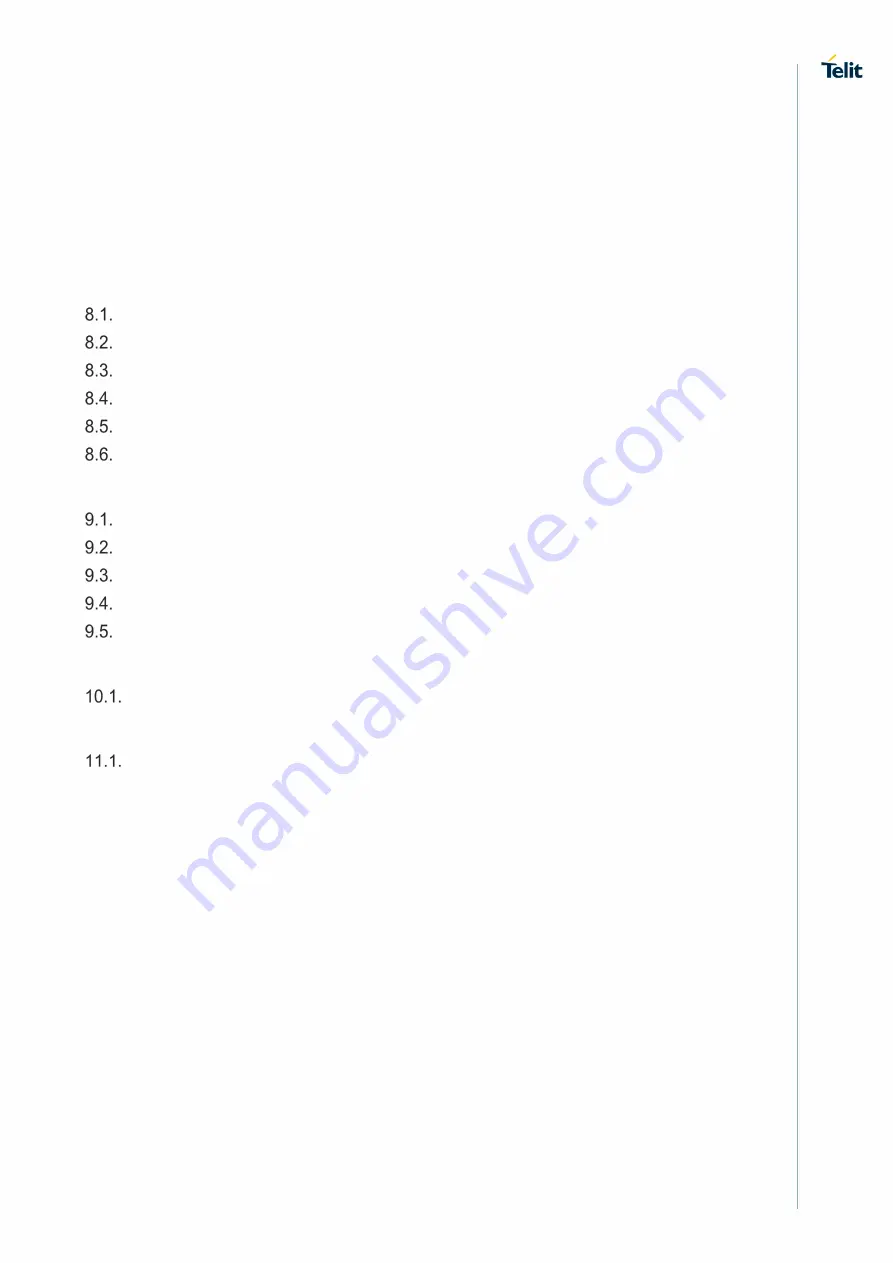 Telit Wireless Solutions NL865B1 Manual Download Page 7